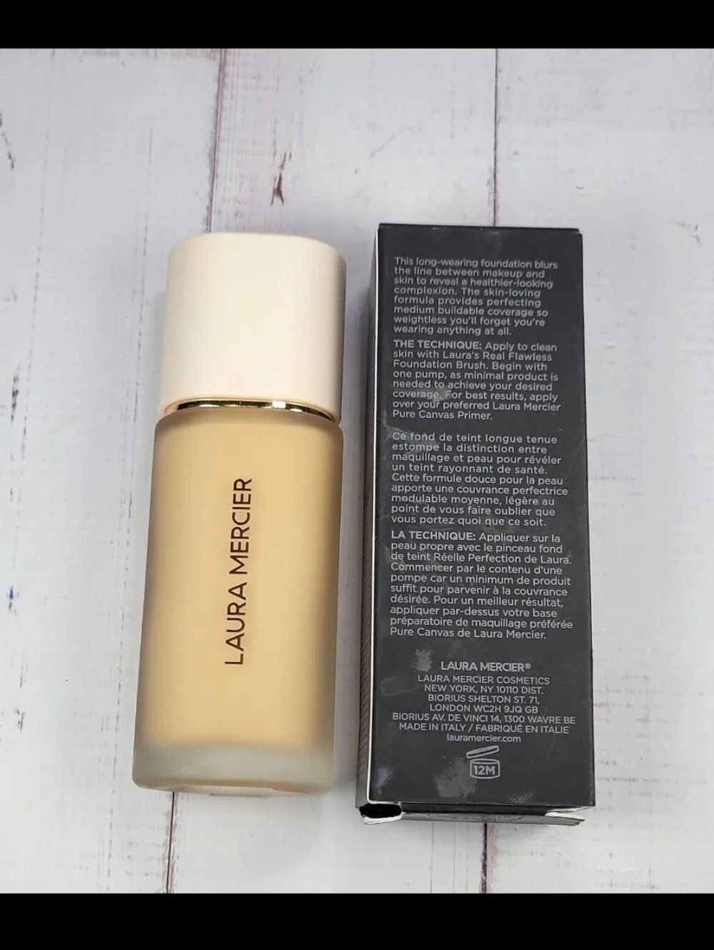 Laura Mercier Real Flawless Perfecting Waterproof Foundation BNIB